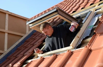 Pose de fenêtres de toit Velux au Val-David